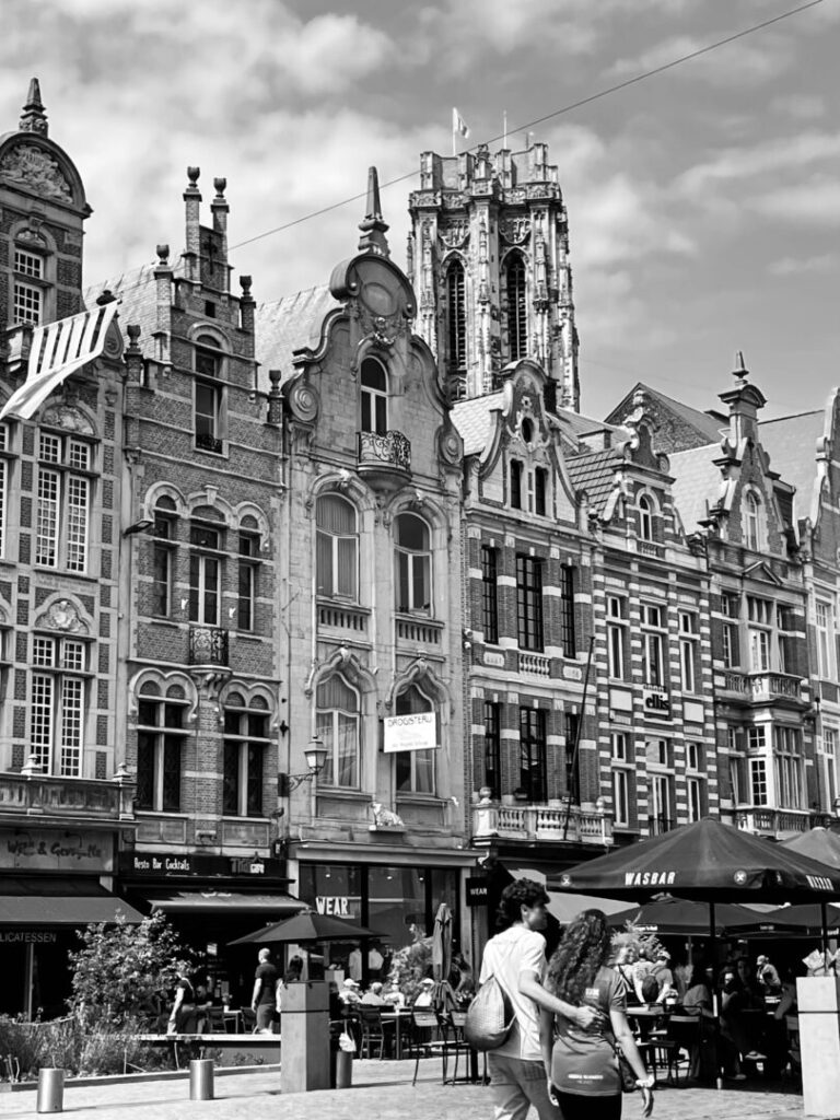 On A Hot Summer Day In Mechelen