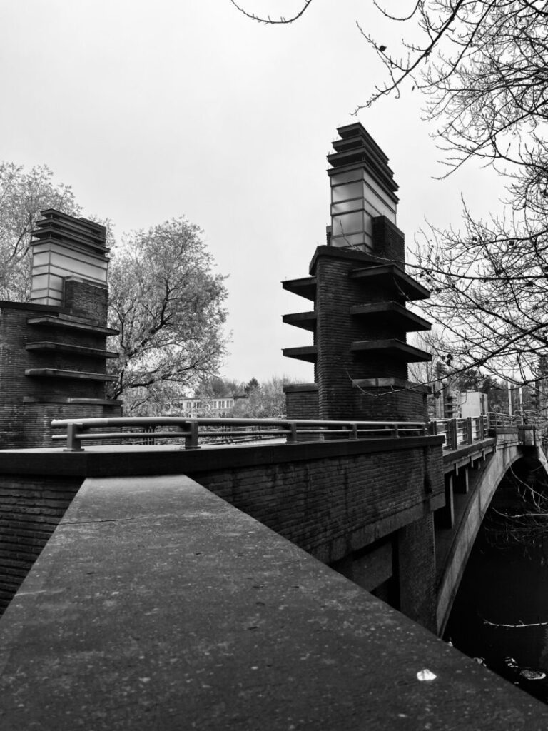 Admiring The World Expo Antwerp Bridge